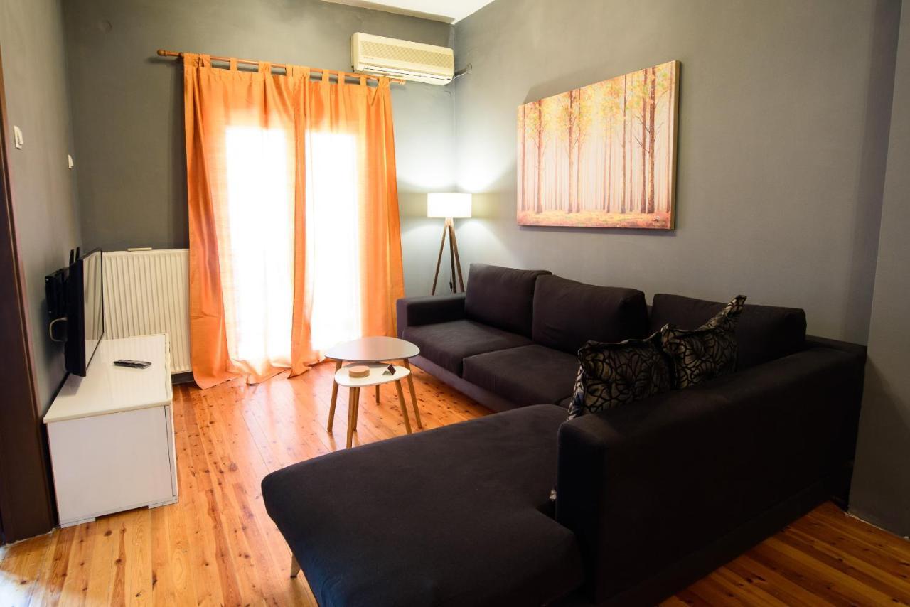 Salonika Downtown Spacious Apartment Soluň Exteriér fotografie